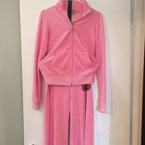 Juicy Couture pink outfit size M